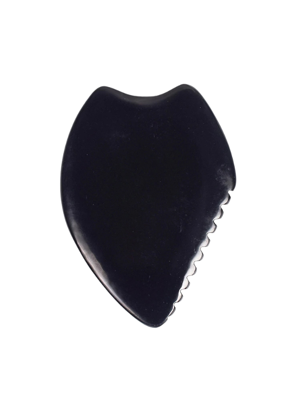 Guasha Obsidiana Dentada