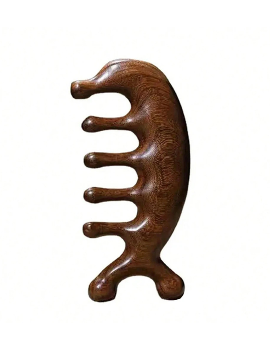 Peine Masaje de Madera 2
